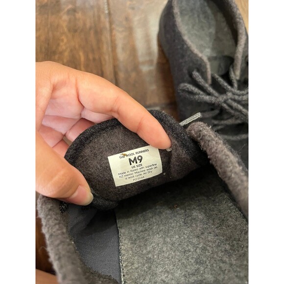 Allbirds Men’s Wool Runners Black size 9 main image 8